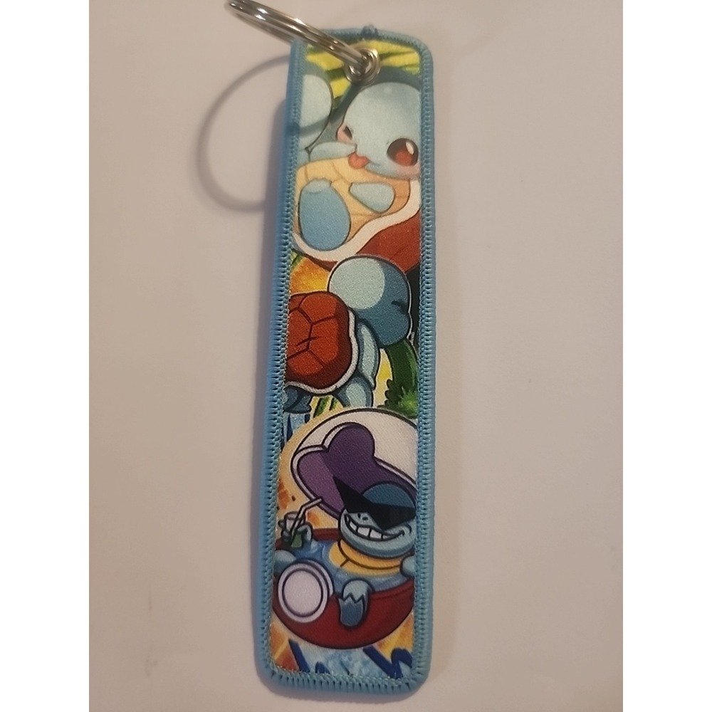 Pokemon 1 Piece Double Sided‎ 5 Inch Squirtle Keychain